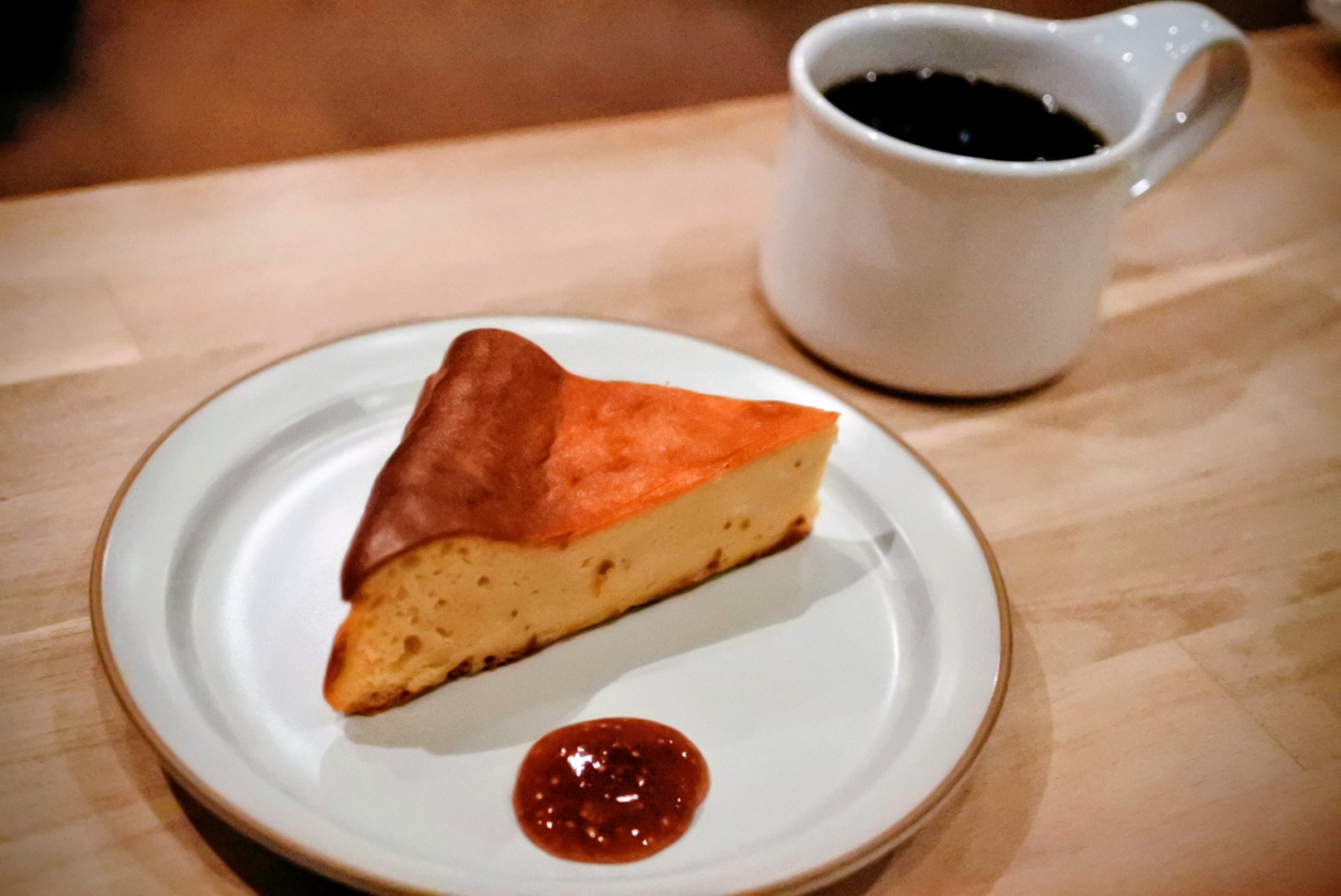 いちじくチーズケーキ